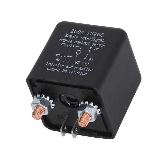 Autobatterie Trennschalter Power Cut Off Kill Switch mit Fernbedienung  Kupferklemme für Automotive 12v 200a