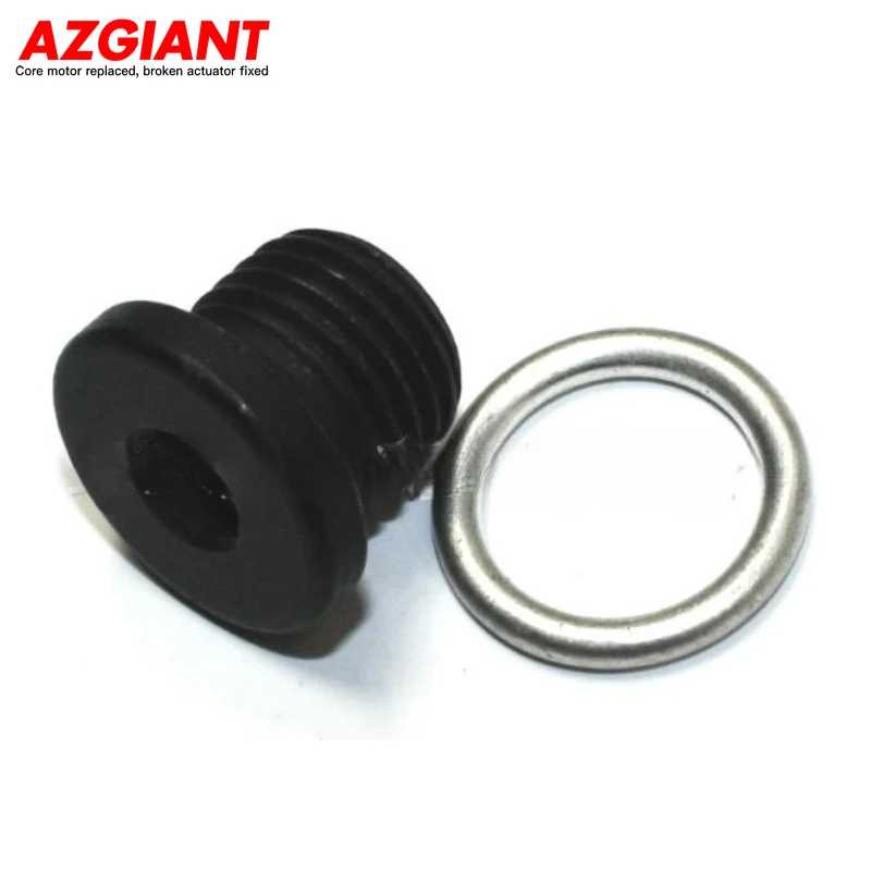 

AZGIANT 1 шт. винт для сливного отверстия кастрюли двигателя N0160276, пробка для слива масла n0138157, оригинальная деталь для Audi, Porsche, Seat, Skoda, VW