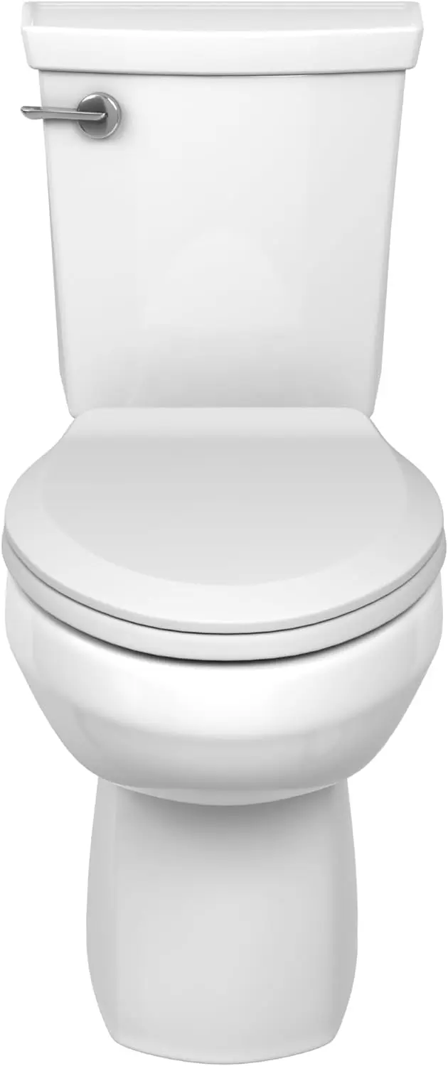 ptimum Two piece Toilet with Toilet Seat and Wax Ring Elongated Front Chair Height White Modern toilet with multifunctional use 5