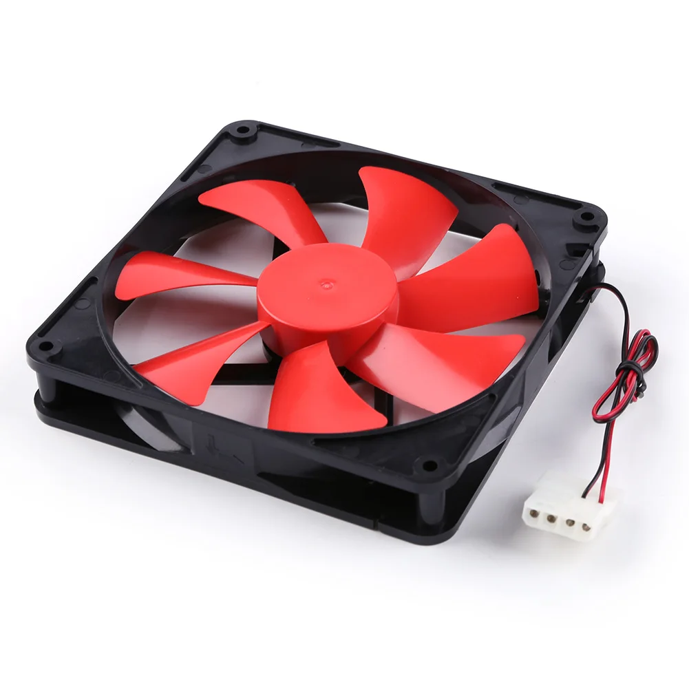 CPU 쿨러용 무소음 컴퓨터 케이스, 냉각 선풍기 속도 조절 선풍기, 140mm 4 핀