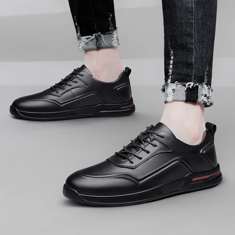 DY fashionable men's casual shoes all match small white shoes classic board sneakers