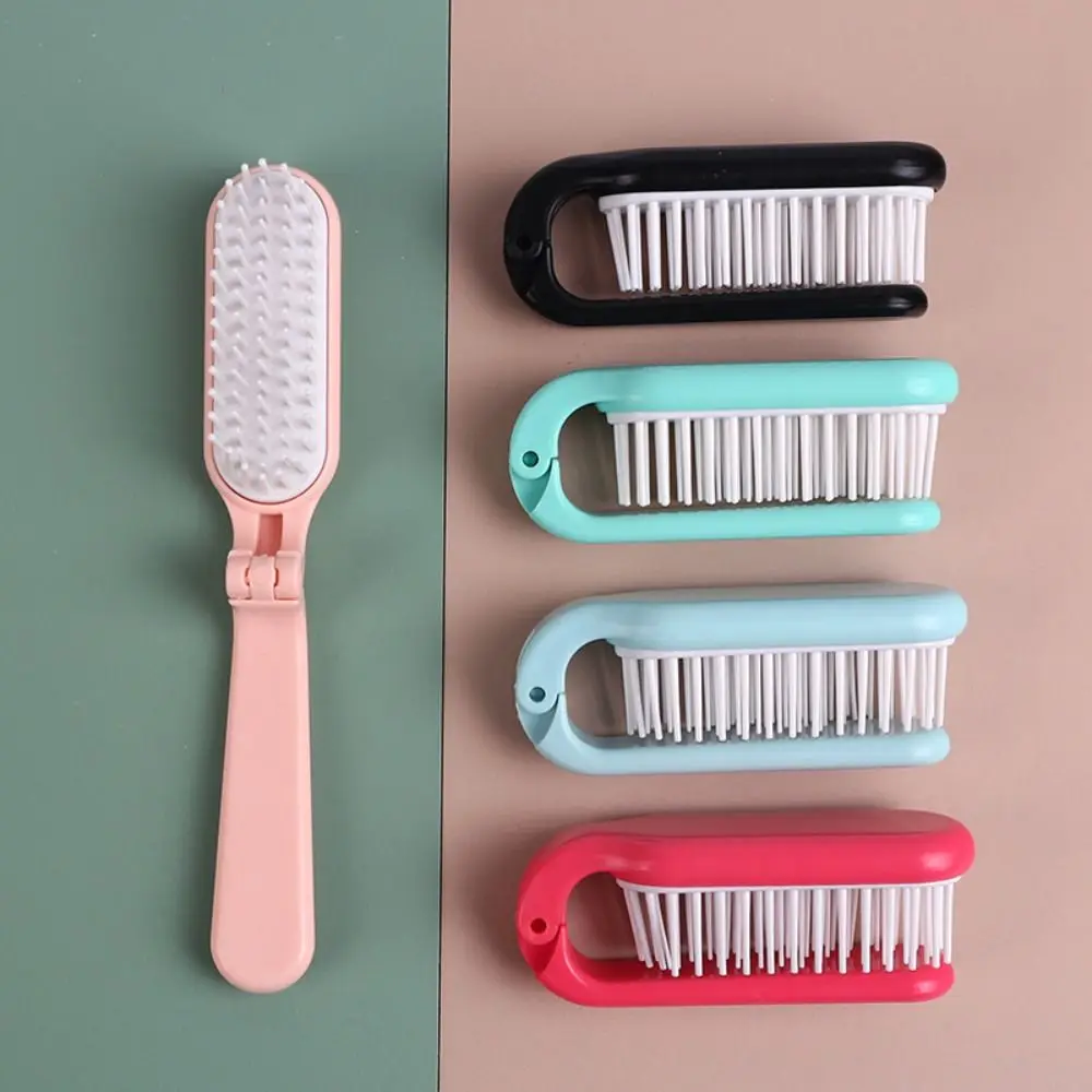 Portable Anti Static Foldable Hair Comb Styling Tools Travel Hair Massage Comb Mini Styling Comb