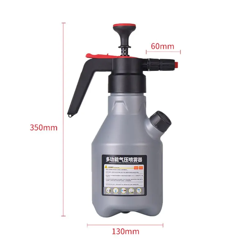 2L Foam Sprayer Car Wash Hand-held Foam Watering Can Air Pressure Sprayer Plastic Disinfection Water Bottle Car Cleaning Tools