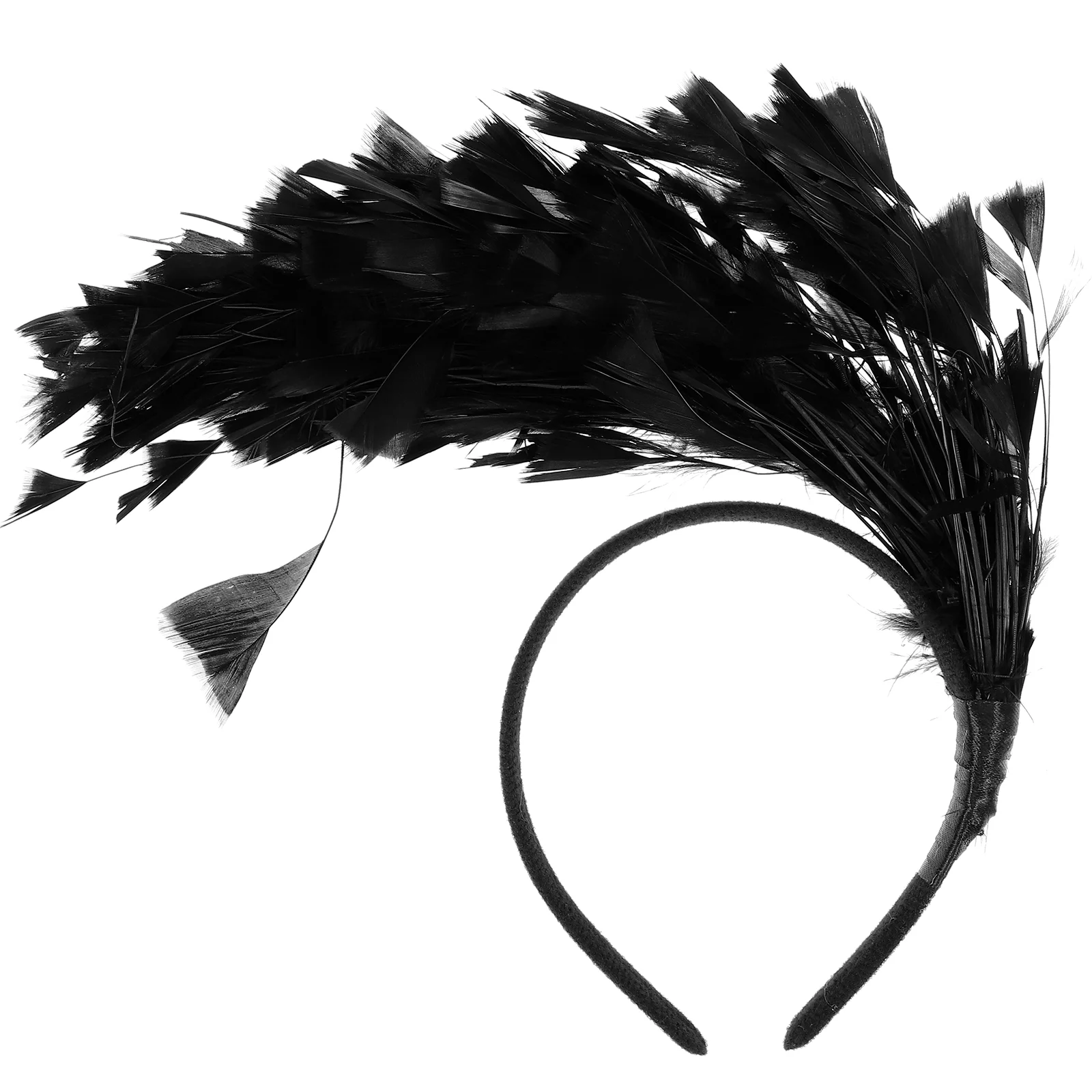 

Headgear Leaf Headband Decorative Carnival Fascinator Headpiece Party for Women Cosplay Women's Miss