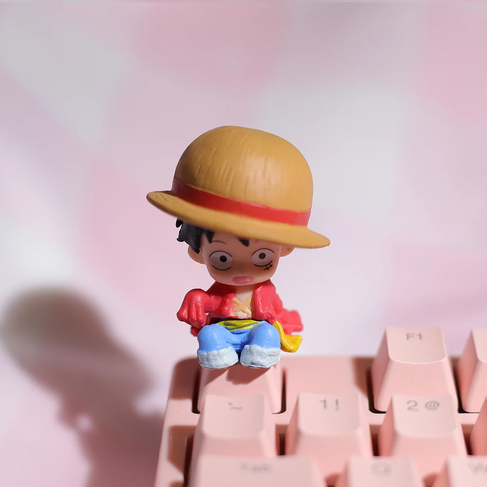 귀여운 핑크 PBT 키캡, 기계식 키보드 캡용 귀여운 키캡, 게임 장식 액세서리, 장인 DIY 키캡, 1 개