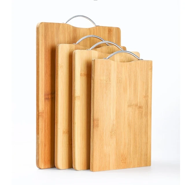 Kitchen Chopping Board Wooden Bamboo  Vegetable Cutting Bamboo Board -  Thick Bamboo - Aliexpress