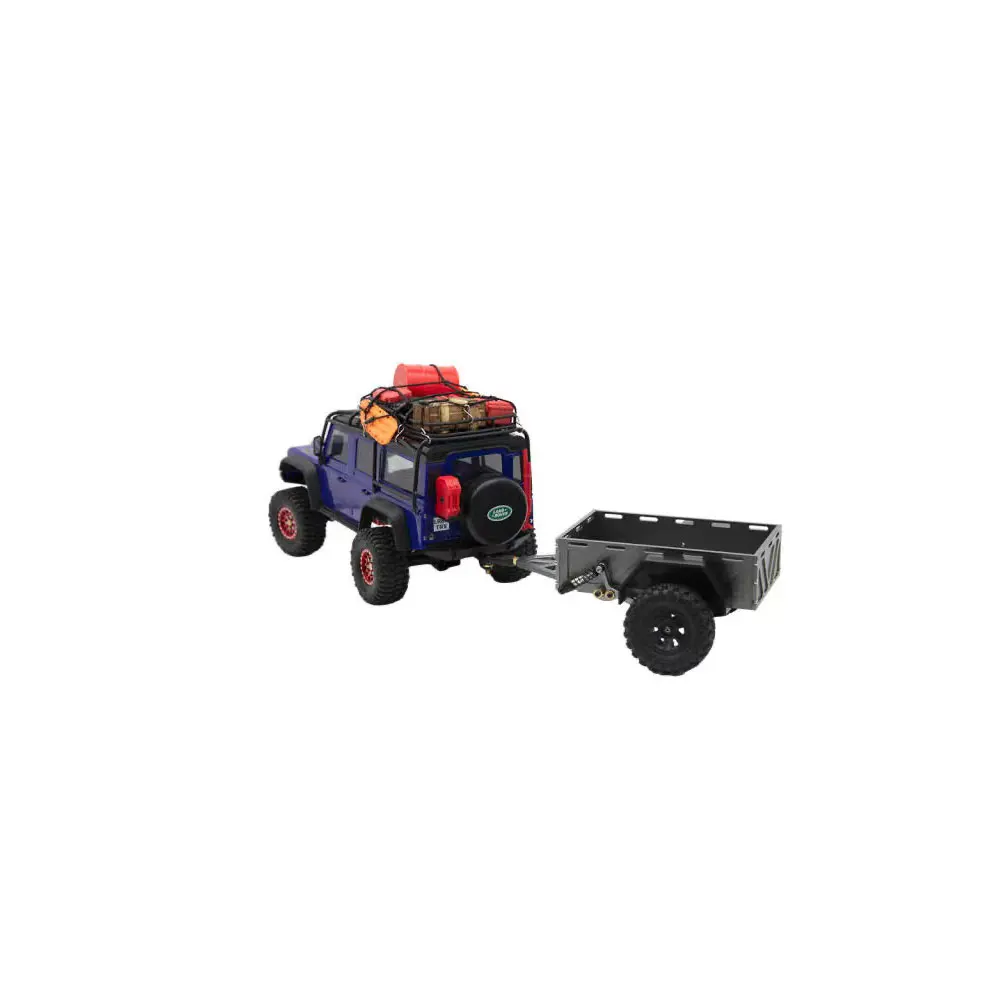 

1/18 1/24 RC Car Small Metal Trailer Rear Trailer for 1/24 AXIAL SCX24 TRX4M