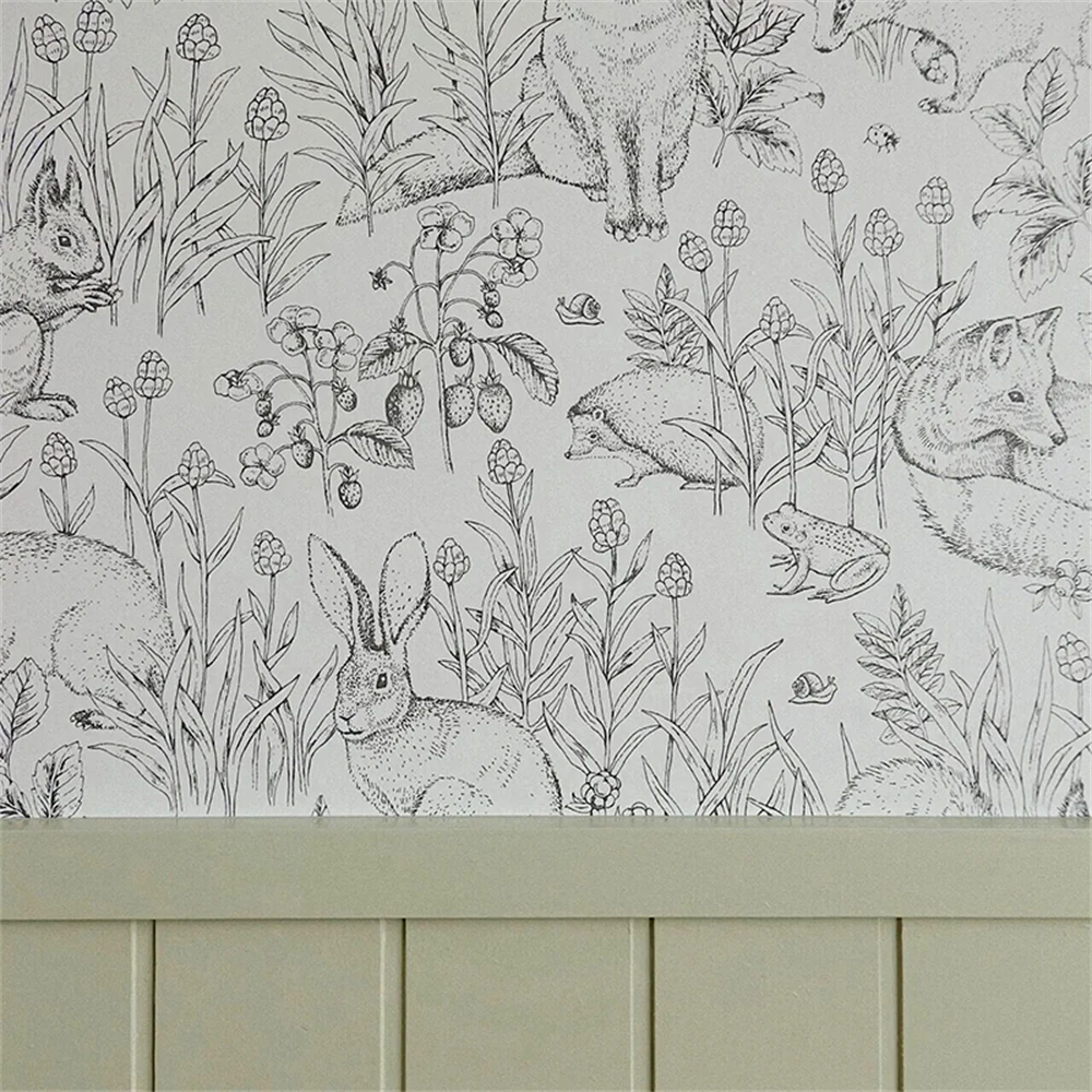 quarto sala tv fundo coelho animal decoração da sua casa melhoria