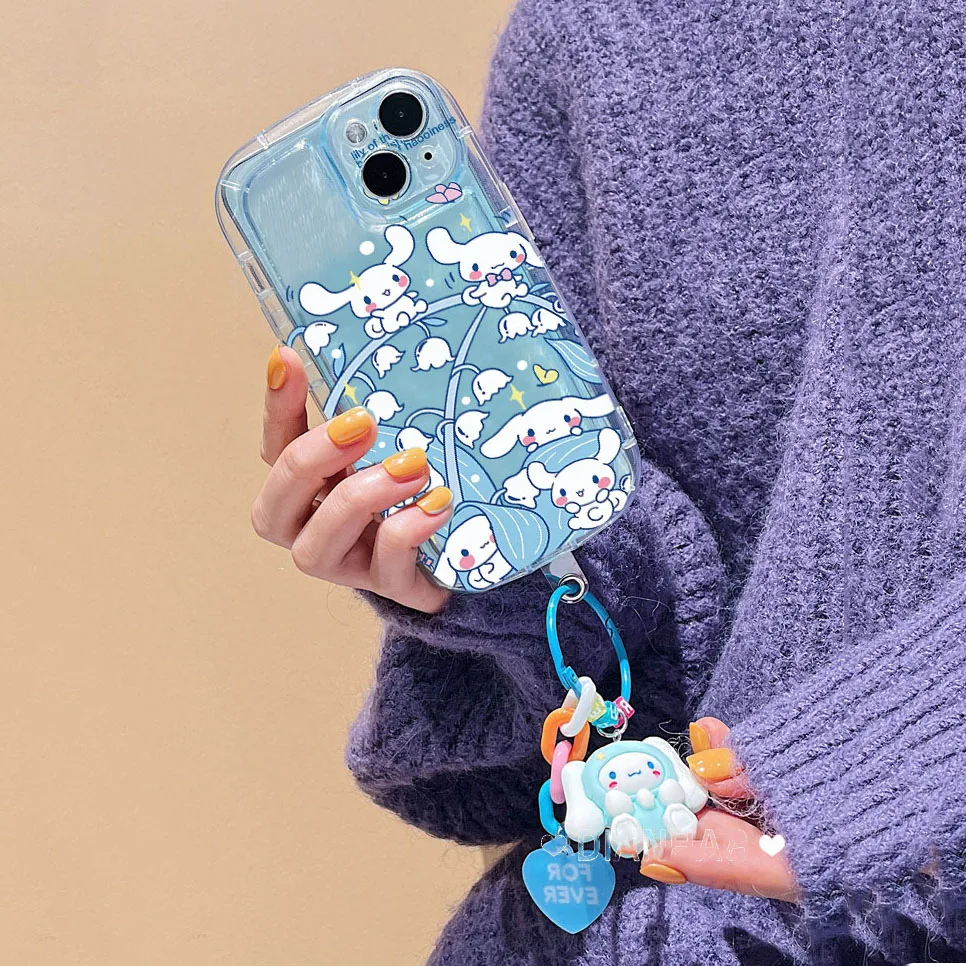 thumbnail image 1 of Sanrio-funda de Tpu para Samsung, carcasa bonita con diseño de gatito, Kuromi, perro, para S22, S23 Ultra, S21 Plus, Galaxy A34, A54, A32, A52, A50, A22, A51, A14, A13, A10, A12, A23, 1 of 5