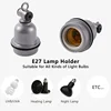Waterproof Heating Lamp Holder Insulated E27 Ceramic Socket for reptile Breeding Heating Bulb Holder Brooder Heat accessorie 2