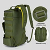 Tactical Fishing Backpack Tackle Bag with Rod Holders Fish Equipment Storage Molle Camping Hiking Outdoor Multifunctional Bag 4