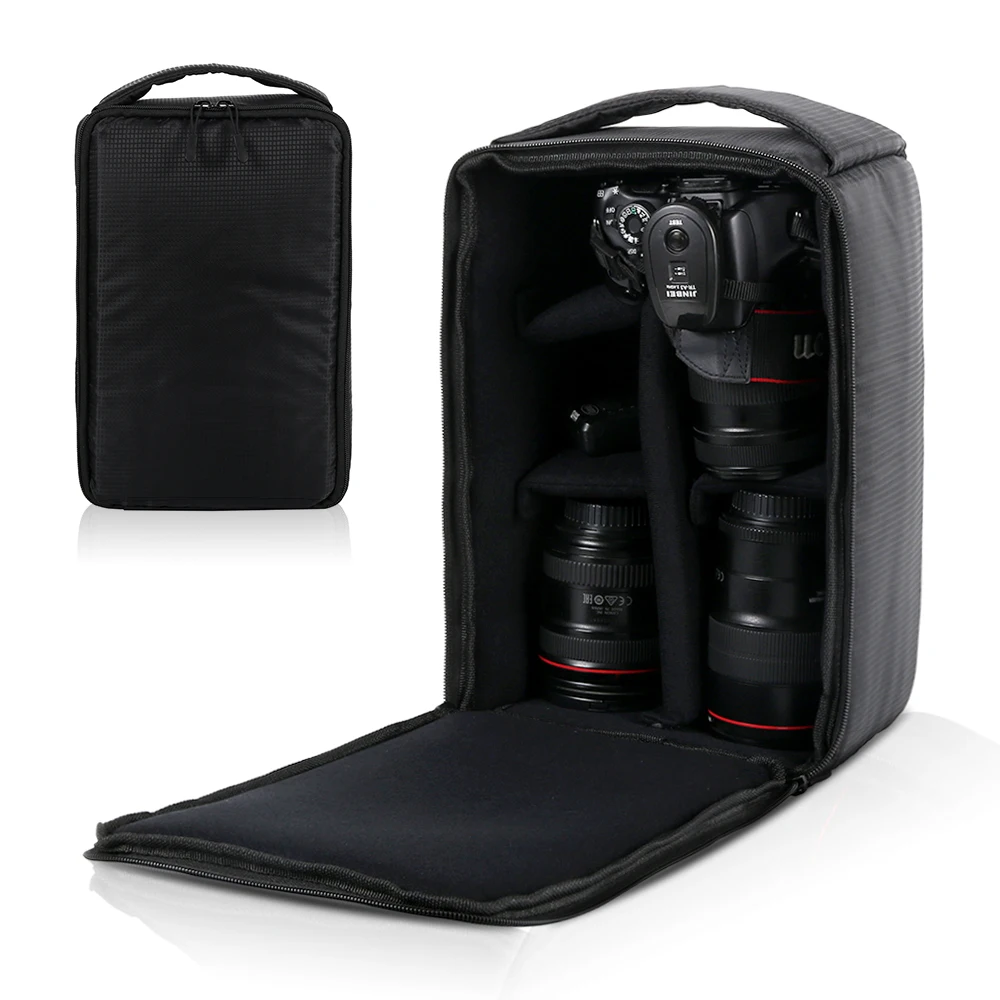 Portable DSLR Camera Shockproof Waterproof Projector Lens Super Thick Photography Drop-proof Liner Bag_voghion.com