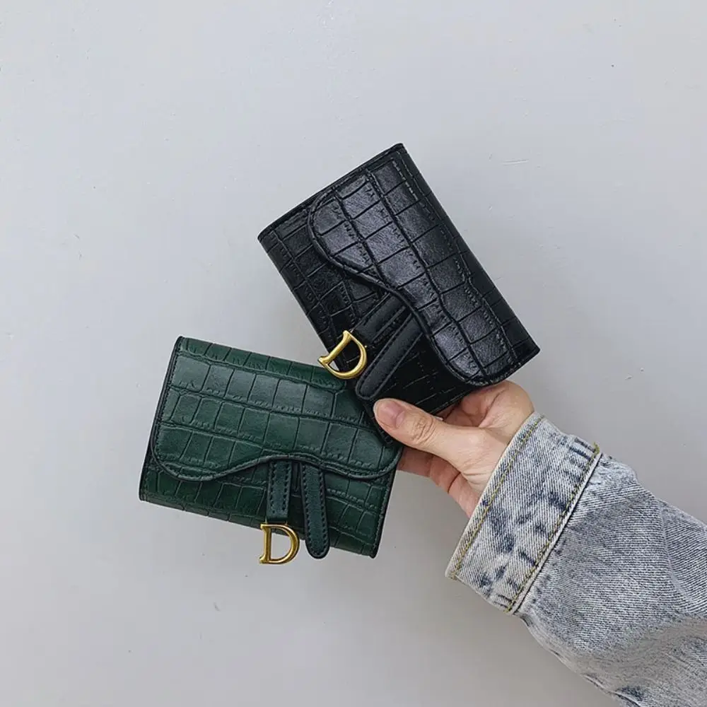 Women Short Wallet Small Fashion Luxury Brand Leather Purse Ladies Card Bag for Women Clutch Female Purse Money Clip Wallet 2023