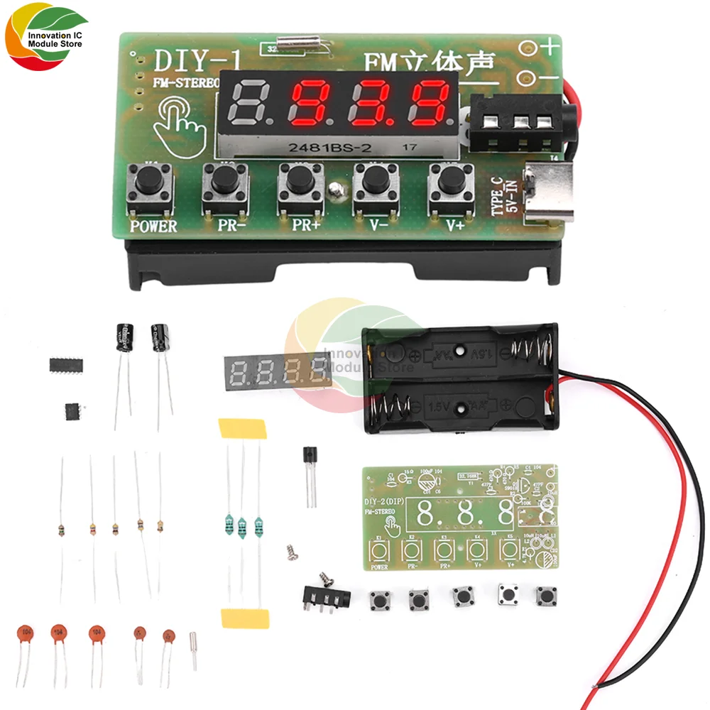 87-108MHz-AM-FM-Medium-Wave-FM-Two-Band-Stereo-Digital-Tuning-Machine ...