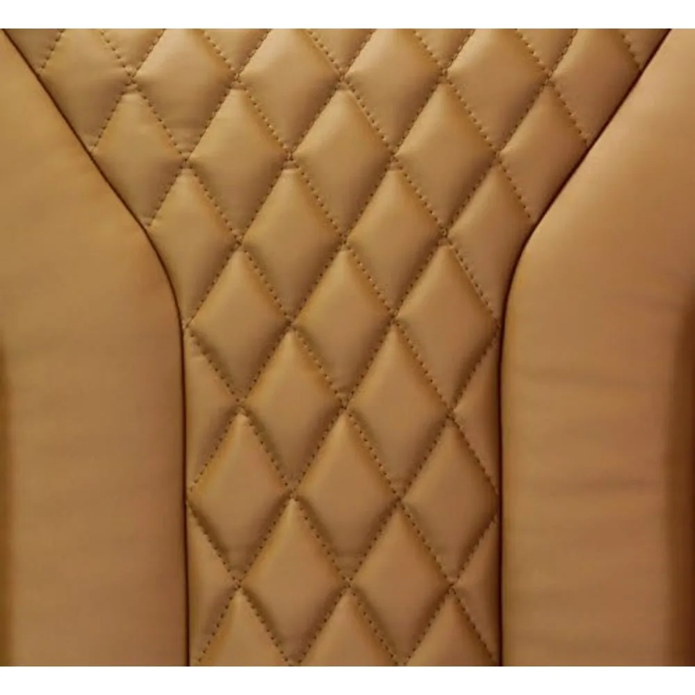 Shiatsulogic Pedicure Chair Cushion Cover Acetone Resistant Faux Leather Vabration Massage Cushion Cappuccino