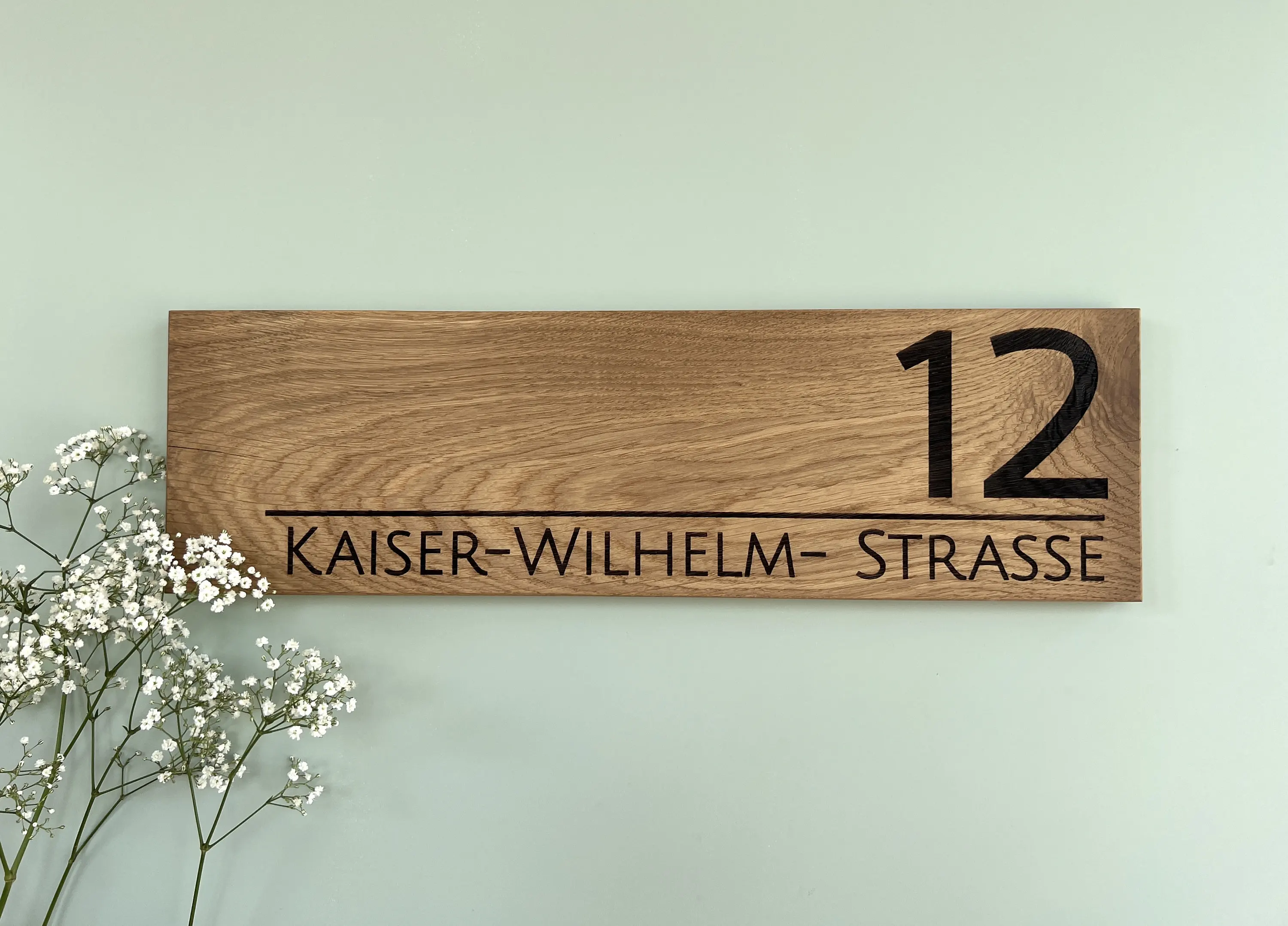 Pop Custom Personalized Cut Wooden Modern House Numbers Floating Sign Address Number Plaques Outdoor Name Home Room Decor Plate