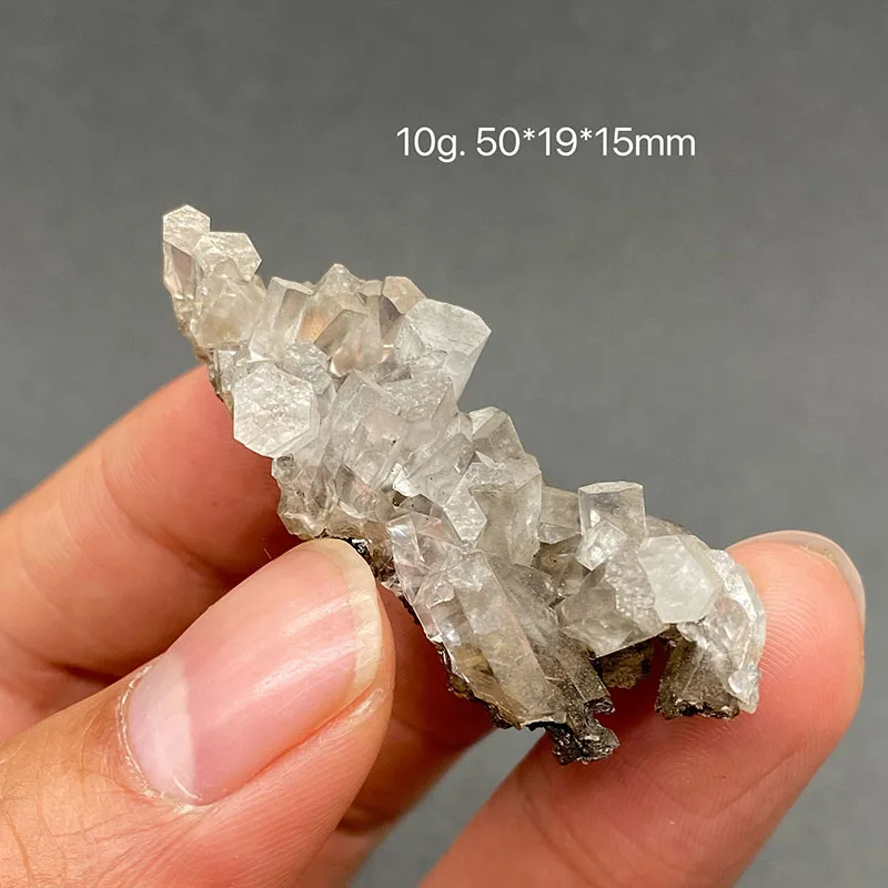 100% natural columnar transparent calcite raw stone mineral specimen healing crystal collection