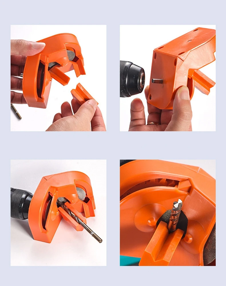 2-16mm Drill Bit Sharpener Grinder, Multipurpose Drill Bit Grinding Sharpener Polishing Grinding Tool, Drill Bit Grinding Tool