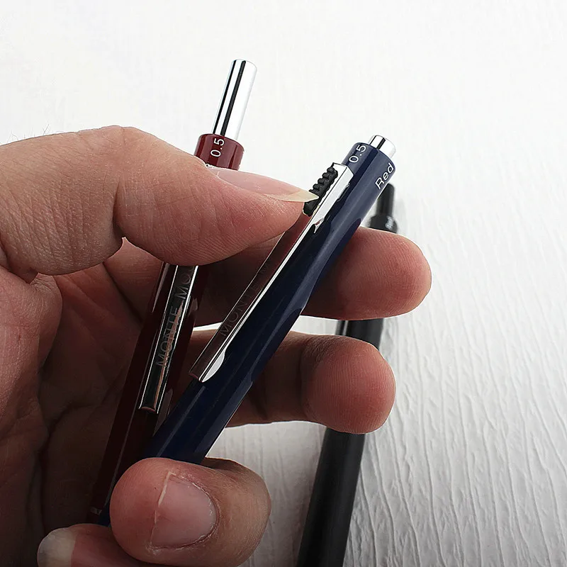 4 In 1 Multicolor Pen, Metal Cased Multifunction Pen, 0.5mm Mechanical Pencil, Red /Blue / Black Ball Pen