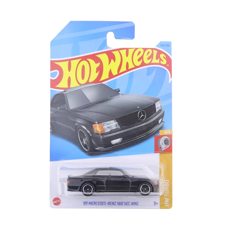 

2023 горячие колеса MERCEDES-BENZ 560 сек AMG #150/250 HW турбо 4/5 Мини Сплав купе 1/64 Металл литье под давлением модель автомобиля