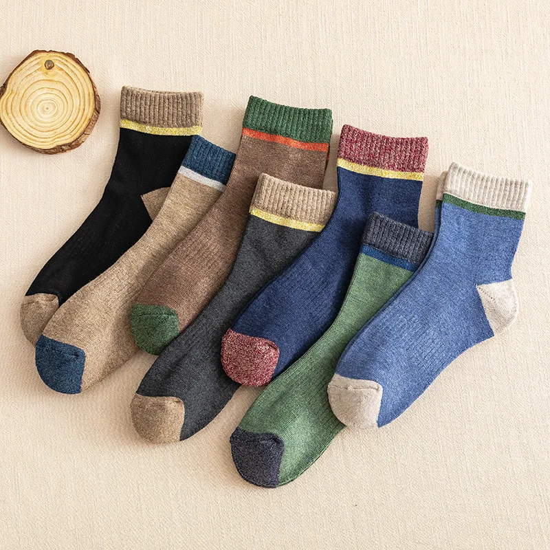 

Japanese Harajuku Socks Autumn Winter Warm Men's Socks Thicke Towel Terry Cotton Socks Warmth Thickening Unisex Socks