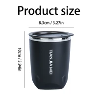 Thermal Beer Cups 300ml Stainless Steel Thermos For Tea Coffee Water Bottle Vacuum Insulated Leakproof With Lids Drinkware 6