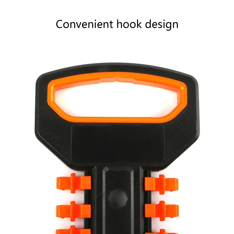Tool Organizer Lightweight Socket 1/3-Inch 3/8-Inch 1/2-Inch Socket Holders Square
