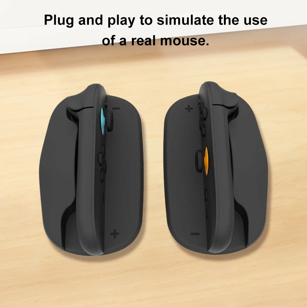 For Switch 2 Game Left+Right Joy-Con 2PCS Mouse Holder Stand Ergonomic Controllers Handheld Mice Bracket Base Gaming Accessories