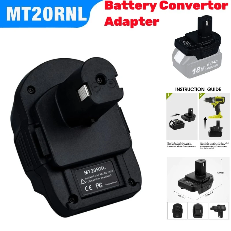 Ryobi Makita Battery Adapter Ryobi Battery Adapter Convert Mt20rnl