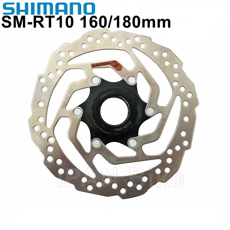 Original Shimano SM-RT10 Disc Brake Rotor Center Lock RT10 Hydraulic Brake Rotor 160mm 180mm MTB Bike Center Lock