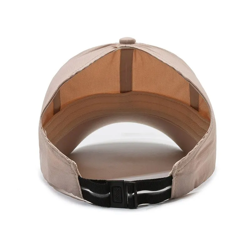Summer Ponytail Quick-Drying Sunscreen Hat Fisherman Hat Women Shade Cap Uv Protection Soft Top