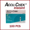 Accu-Chek Instant 50/100's Strips for AccuChek Instant Instant S Meter (Exp:Latest)