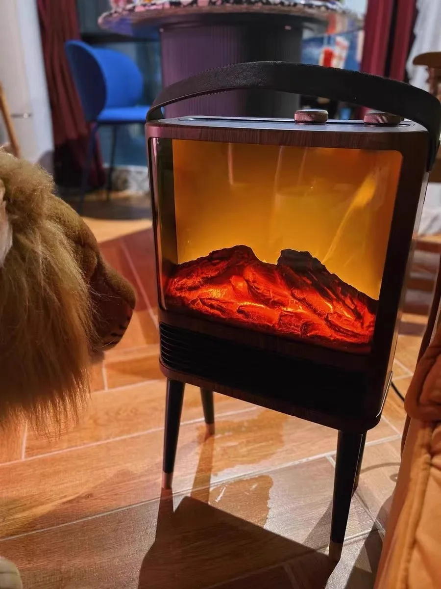 Simulated flame heater AIR9 electric heater indoor energy-saving heating household electric heater fireplace 5