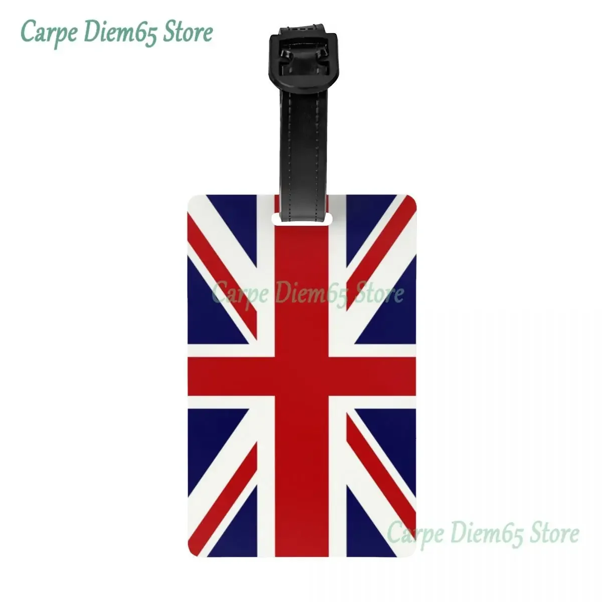 Union Jack Flag Of The UK Luggage Tag Privacy Protection Baggage Tags Travel Bag Labels Suitcase