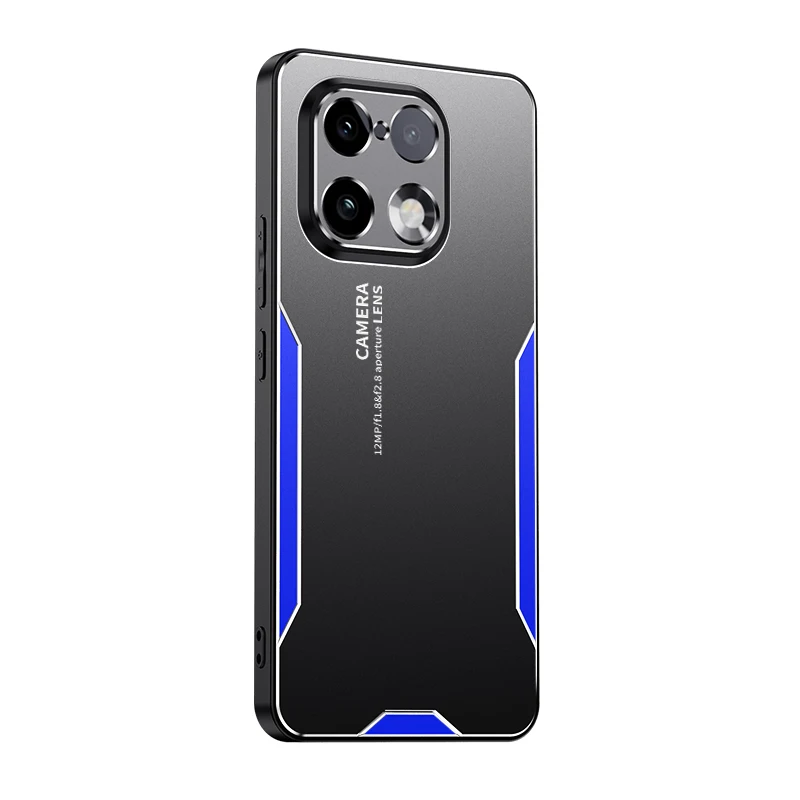 Luxury Matte Shockproof Bumper Case with Full-Coverage Lens Protection and Anti-Fingerprint Acrylic Finish