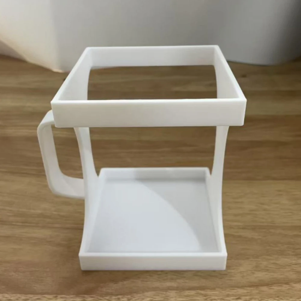 3D Printed Drink Carton Holder with Handle Half Gallon Milk Carton Holder Reusable Beverage Carton Holder for Home Restaurants