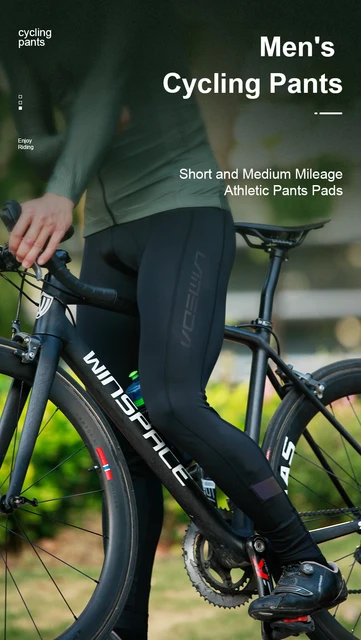 Collant Bavaglino Da Ciclismo Imbottiti In Gel Coolmax Da Uomo Lycra - Foto 7