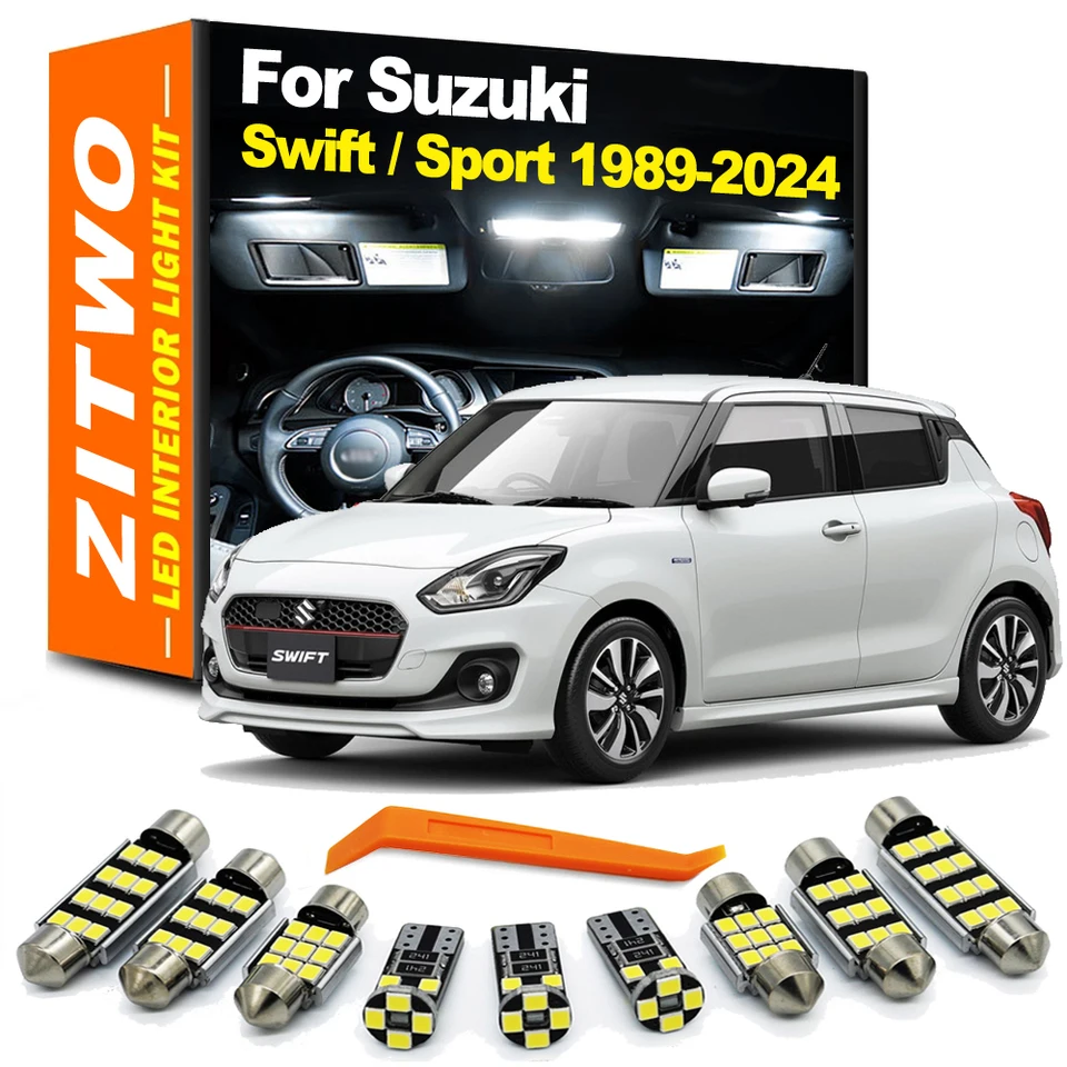 ZITWO Car LED Bulb Interior Dome Map Trunk Light Kit For Suzuki