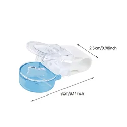 Compact Hygienic Pill Dispenser & Splitter | Convenient On - the - Go Medication Organizer - Medium (MULTI)
