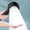 New High Pressure Shower Head Water Saving 3 Mode Shower Head Adjustable One Key Stop Water Massage Sprayer Bathroom Accessories 1