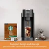 Portable Fully Automatic Coffee Machine 110V-240V Capsule Coffee Machine Capsule/Powder Dual-Use Restaurant Hotel Espresso 4