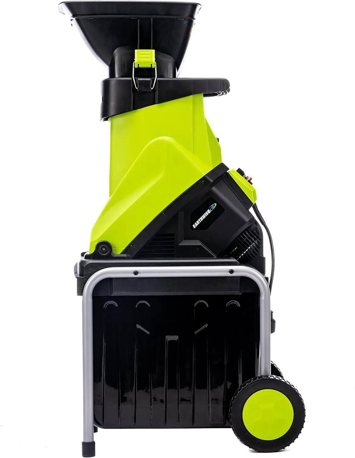 15-Amp Garden Corded Electric Chipper, Collection Bin