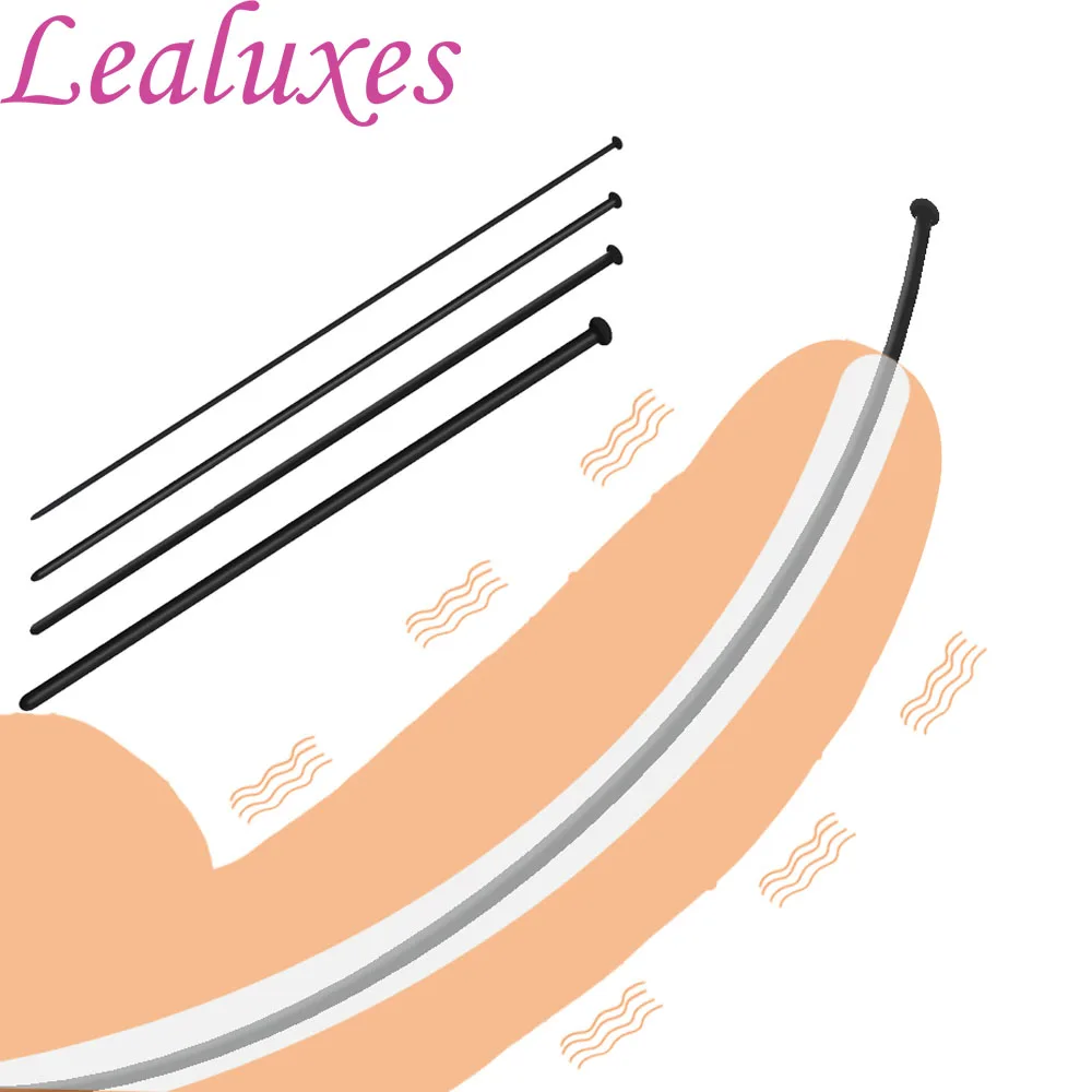 Penis Sex Toys Silicone Urethral Catheter Dilator Horse Eye Stimulation Adult Sex Toys for Men Gay Sounding Penis Plug Insert Urethra Catheter