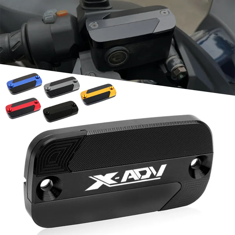 Motorcycle Front Brake Fluid Reservoir Oil Cup Cap Master Cylinder Cover For X-ADV 750 XADV 750 XADV750 2017-2025