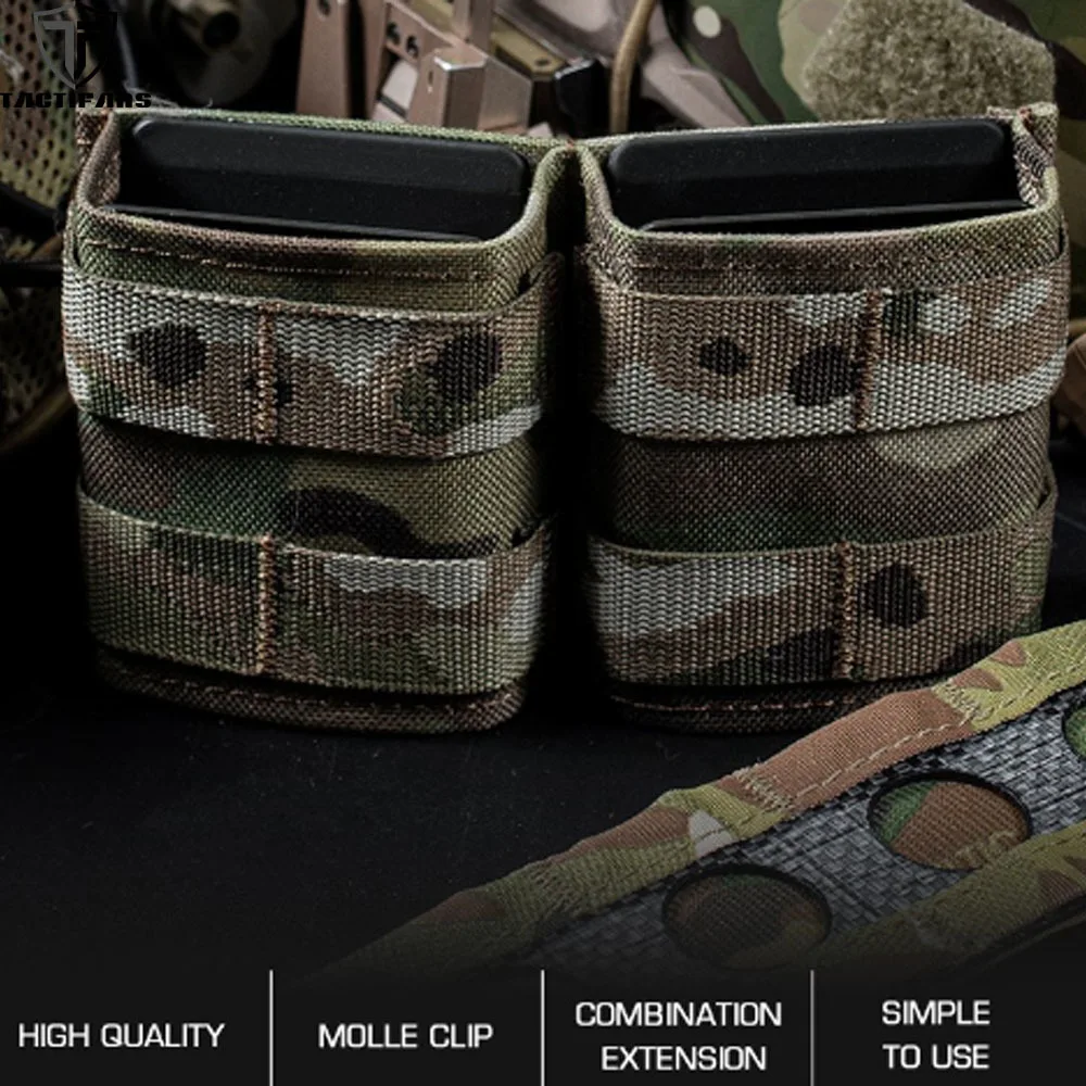 

Tactical Fast 5.56 Double KYWI Shorty Magazine AR15 M4 Pouch Insert Malice Clip 500D Nylon Hunting Airsoft Tactical Equipment