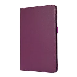 Premium PU Leather Flip Stand Cover for HonorPad X8a 11 inch (Purple)