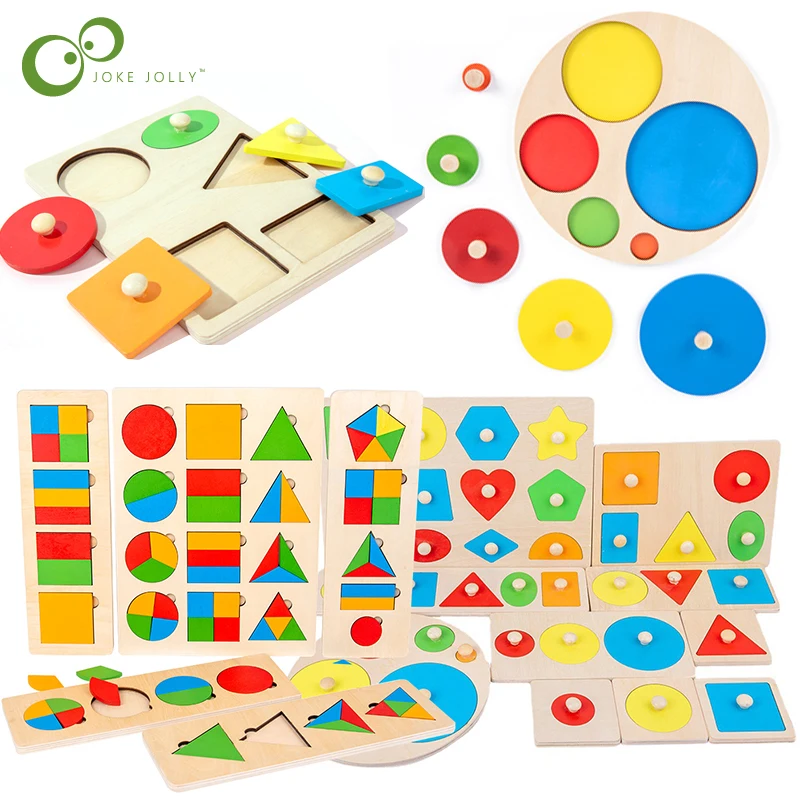 Montessori 3D Shape Board 1