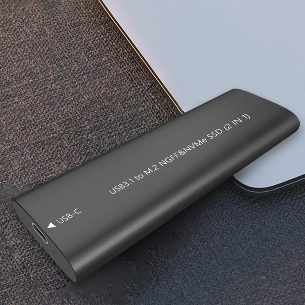 M.2 NGFF/MVMe SSD to USB 3.1  SSD Ŭ, USB3.1 CŸ ޴ SSD ڽ, ˷̴ ձ  M2 SSD ڽ, M.2 M Ű