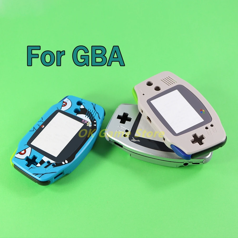 

15sets for Game Boy Advance GBA Special Edition DIY Full set special housing shell cover case w/ conductive rubber pad buttons