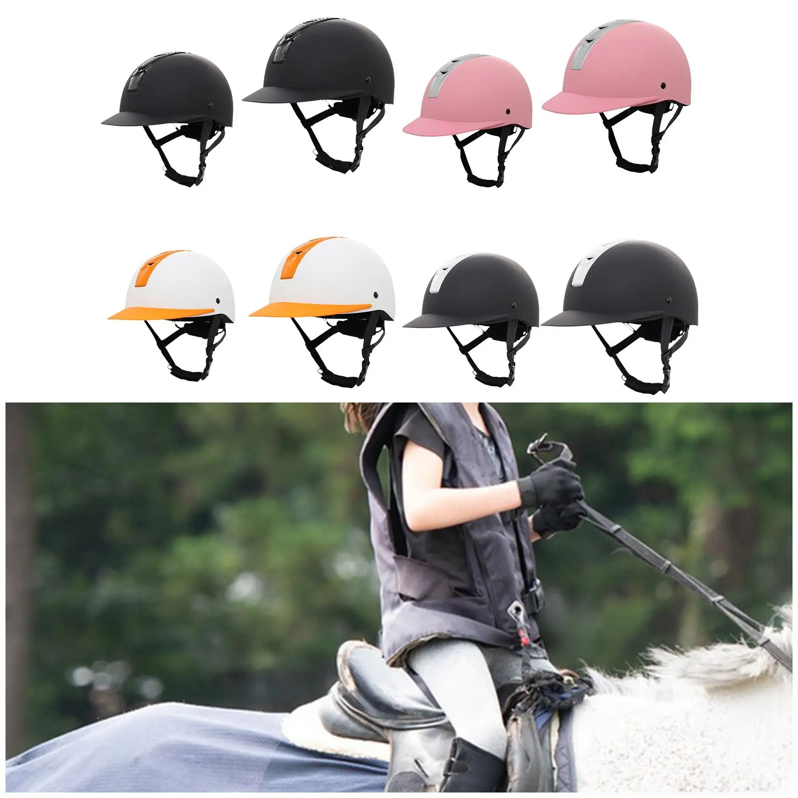 Equestrian Helmet Comfortable Trendy Cycling Helmet Starter Equestrian Hat